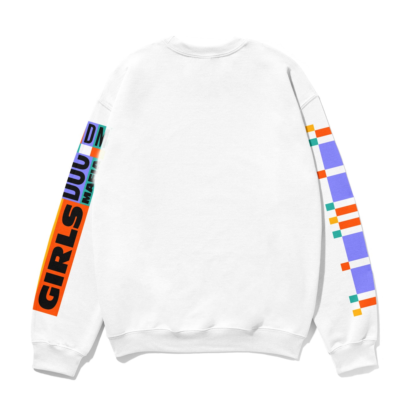 Sleeve Printed Sweatshirt
